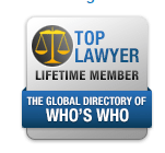 Top Lawyer Lifetime Member — The Global Directory of Who's Who