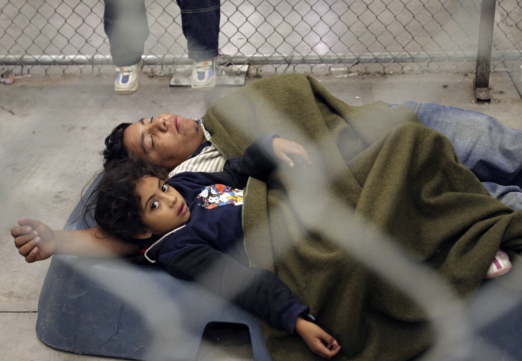 Family in detention