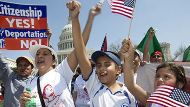 Immigration rally at Capitol Hill