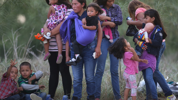 refugees at mexican border